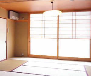 夫婦室（和室）の内装です。